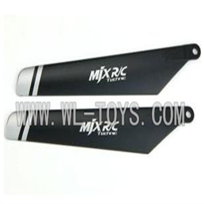 F-series MJX f46 helicopter parts-03 Main rotor blades(2pcs),MJX F46 toys F646 rc helicopter model Accessories