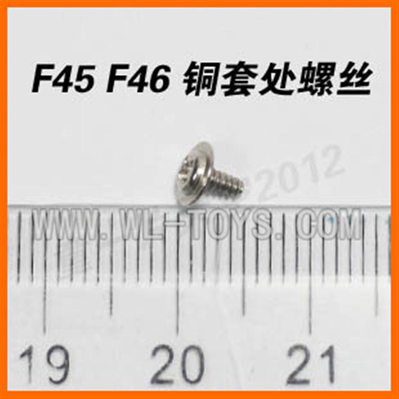 F-series MJX f46 helicopter parts-45 Screw for the Copper sleeve MJX F646 toys rc model Accessories