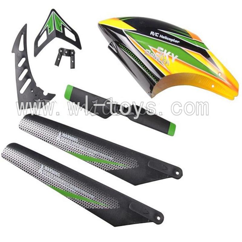 Wltoys V912 Parts Crash set 3,Wl toys V912 RC Helicopter Parts