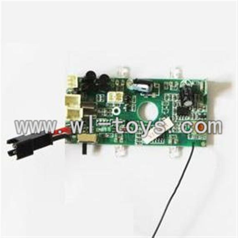 LS-209-parts-05 Circuit board-40MHZ,LianSheng toys model LS209 RC Helicopter parts