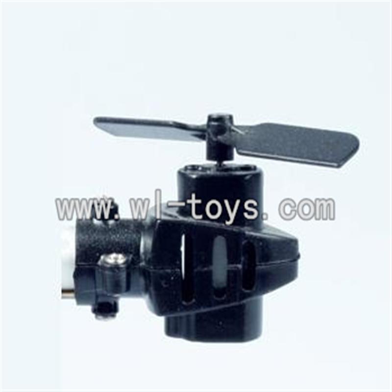 LS-209-parts-25 Tail cover & Tail motor & Tail blade,LianSheng toys model LS209 RC Helicopter parts