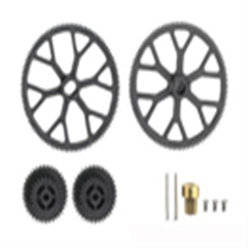 Double horse 9050 helicopter parts-08 Top& bottom main Gear set,shuangma 9050 toys DH 9050 rc helicopter model-legend