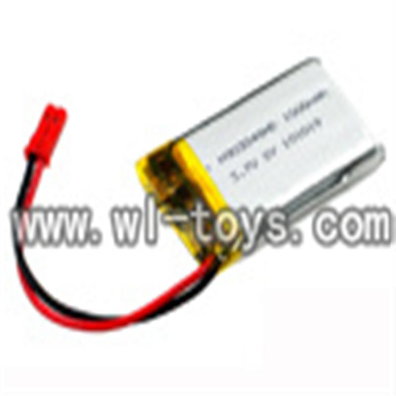 Double horse 9051 rc helicopter parts DH9051 1000mAh 3.7V Li-ion Polymer Battery