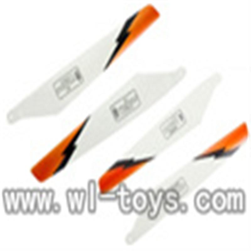 Double horse 9051 rc helicopter parts-25 Main Rotor Blade B (White),shuangma DH-9051 toys model