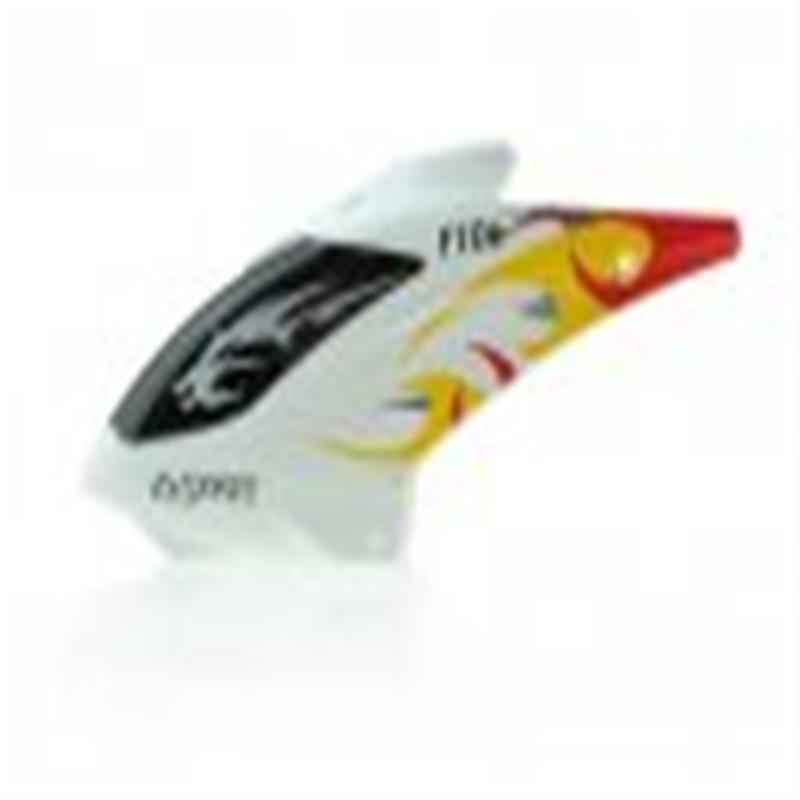 DFD F106-01 Canopy (White) DFD F106 RC Helicopter Spare Parts