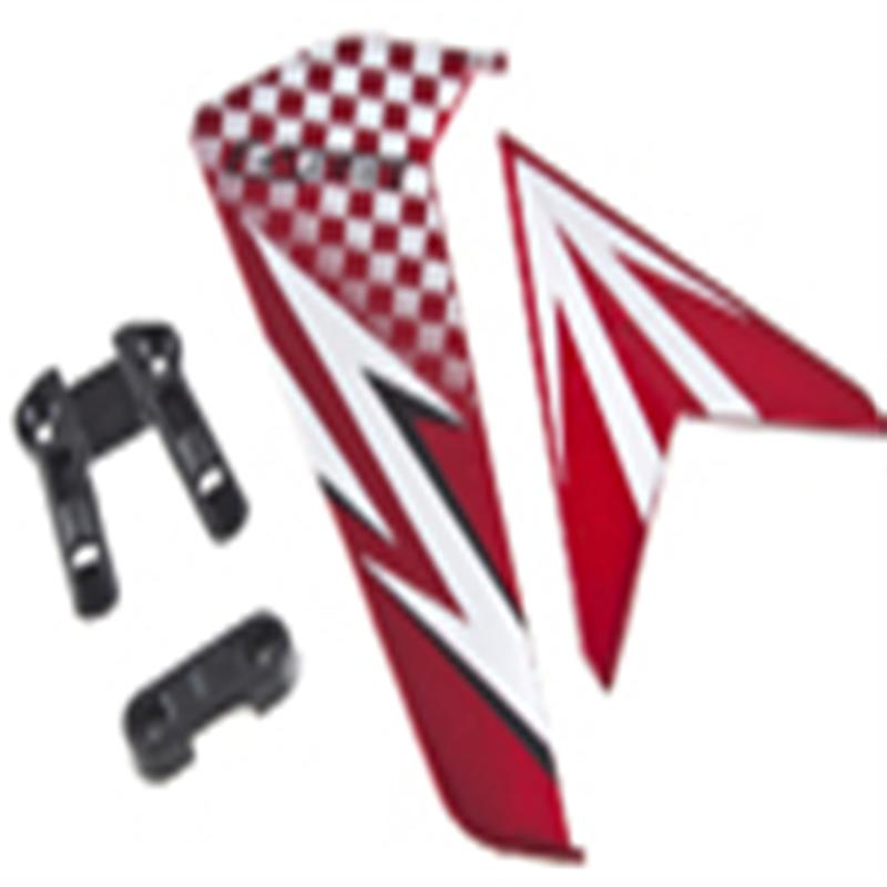 DFD avatar F163 -08 Tail Decoration Set (red),DFD toys model F163 rc helicopter Spare Parts