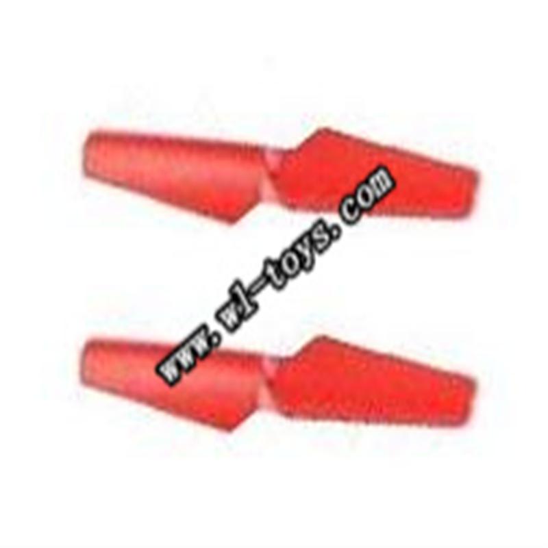 WL V949 rc helicopter parts-05-main blade(2x)-Red WLtoys V949 Quadcopter WL-toys model