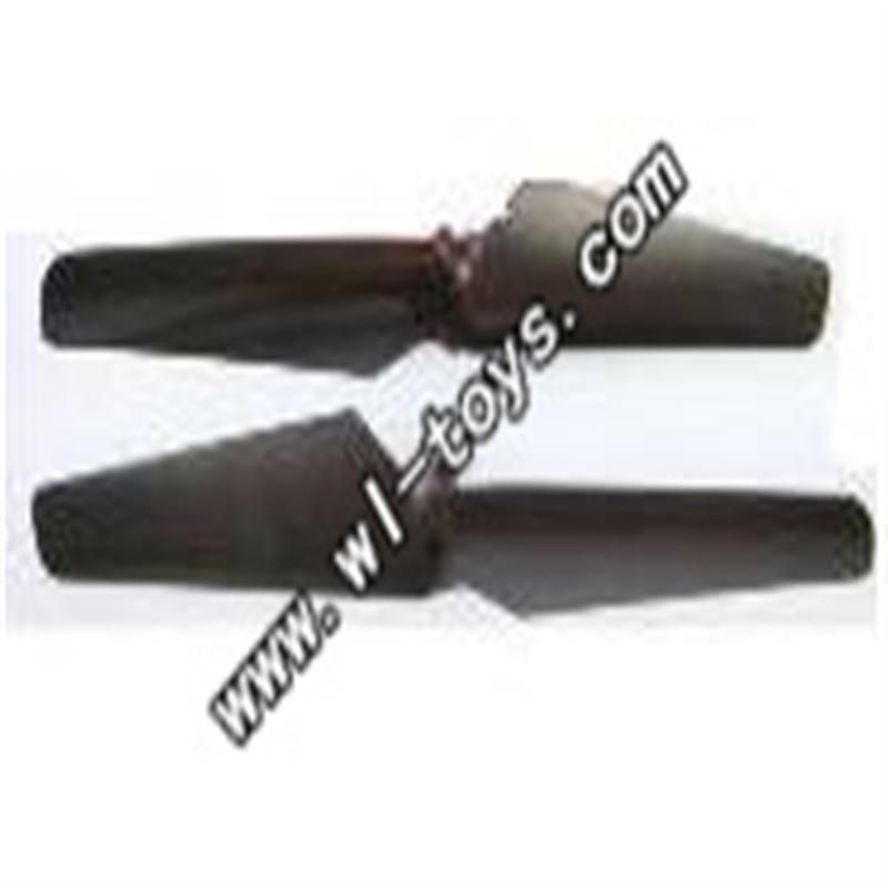 WL V929 helicopter parts-04-main blade(2x)-Black,WLtoys V929 rc Quadcopter model