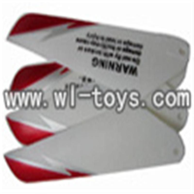double horse 9098 helicopter parts-05 main rotor blade(red)