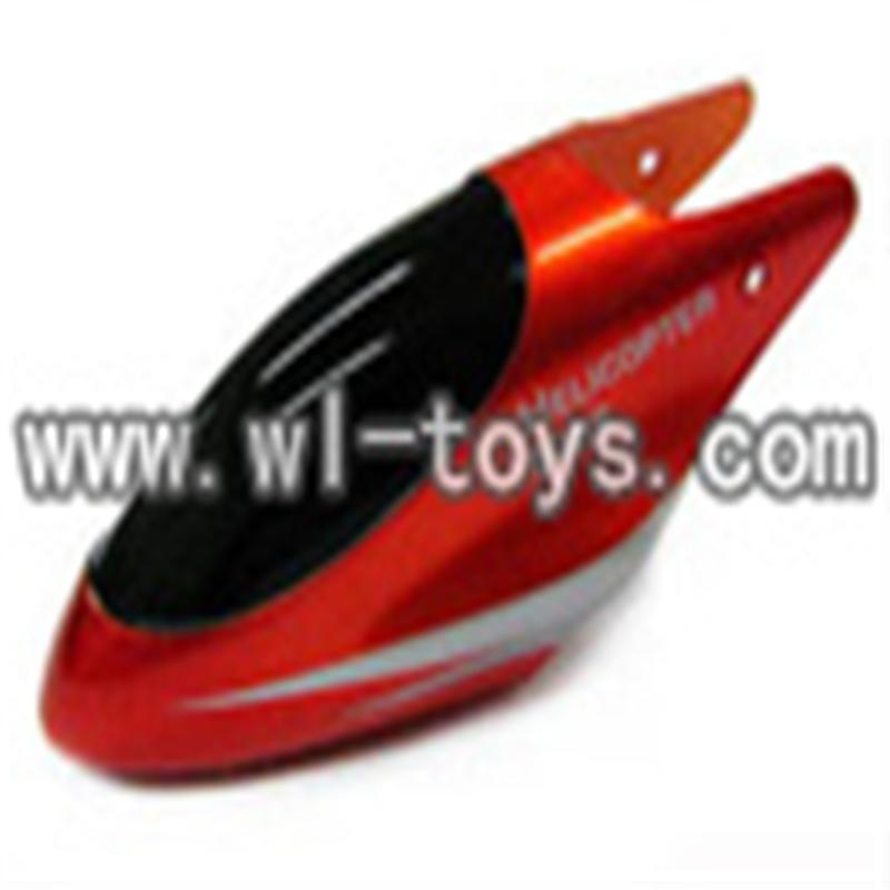 DH9098 RC helicopter double horse 9098  parts-24 head cover (red)