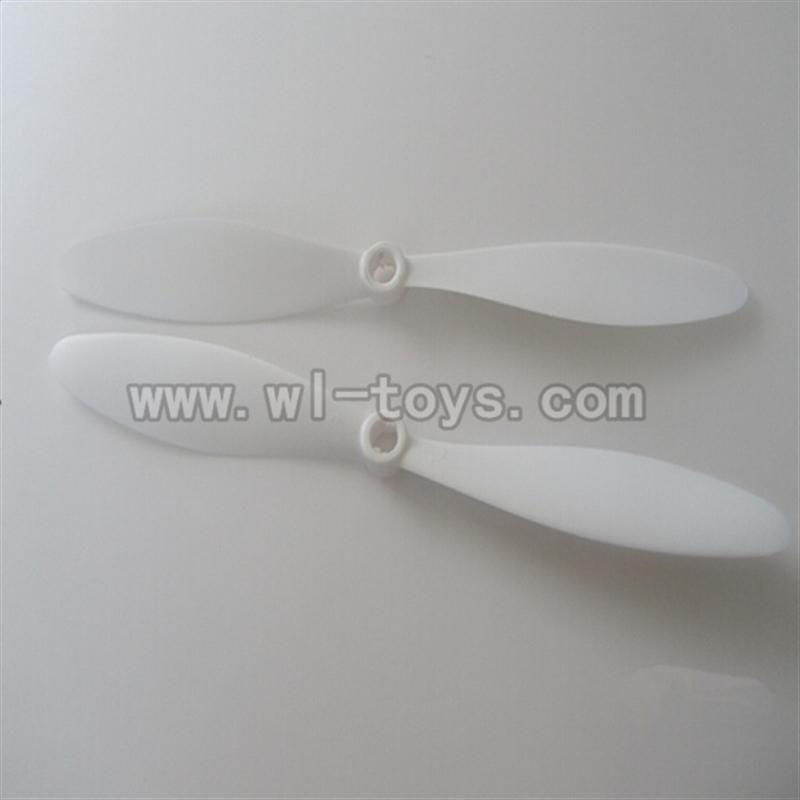 Wltoys V303 Parts-03 White Propeller Set(2pcs),WL V303 Quadcopter parts