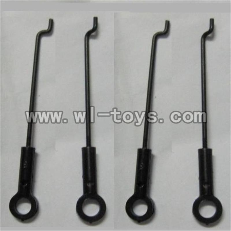 Feilun FX071 FX071C RC Helicopter parts, FX071-parts-07 Steering gear lever (4PCS)