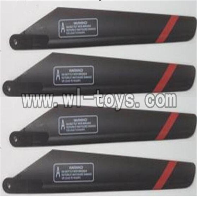 Feilun FX071 FX071C RC Helicopter parts, FX071-parts-12 Main blades (4pcs)