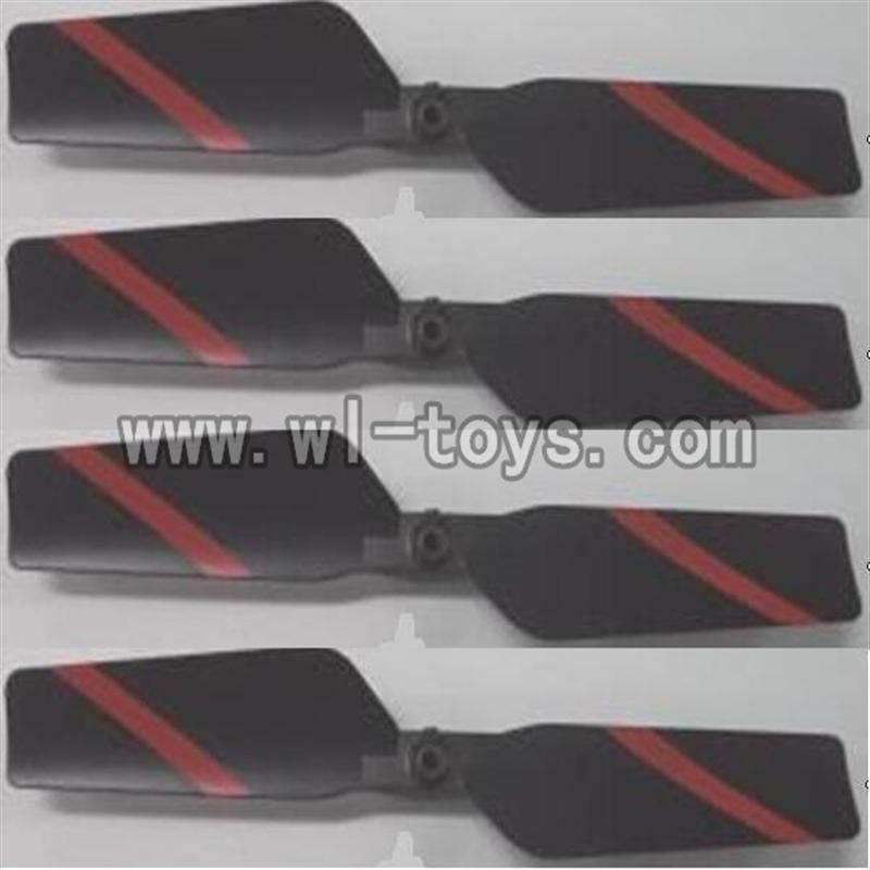 Feilun FX071 FX071C RC Helicopter parts, FX071-parts-14 Tail blade (4pcs)
