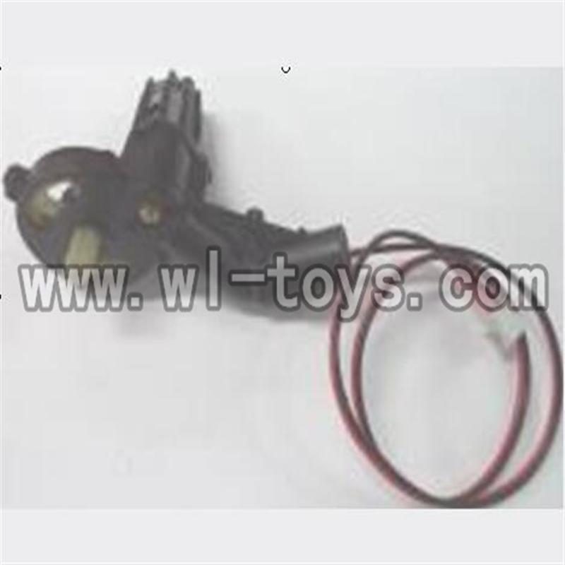 Feilun FX071 FX071C RC Helicopter parts, FX071-parts-15 Chopper Tail unit (Include Tail cover with gear,tail motor)
