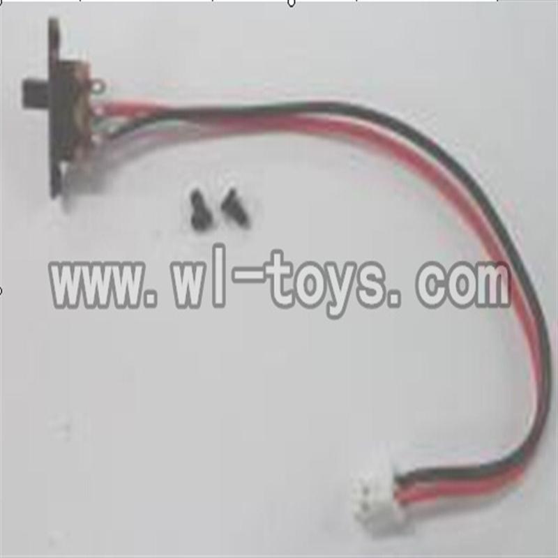 Feilun FX071 FX071C RC Helicopter parts, FX071-parts-33 Switch with wire