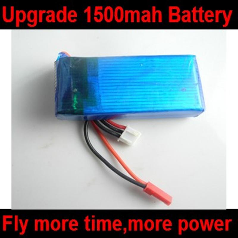BoRong BR6802 Quadcopter Upgrade Battery-7.4v 1500mah 25C Battery with Red plug