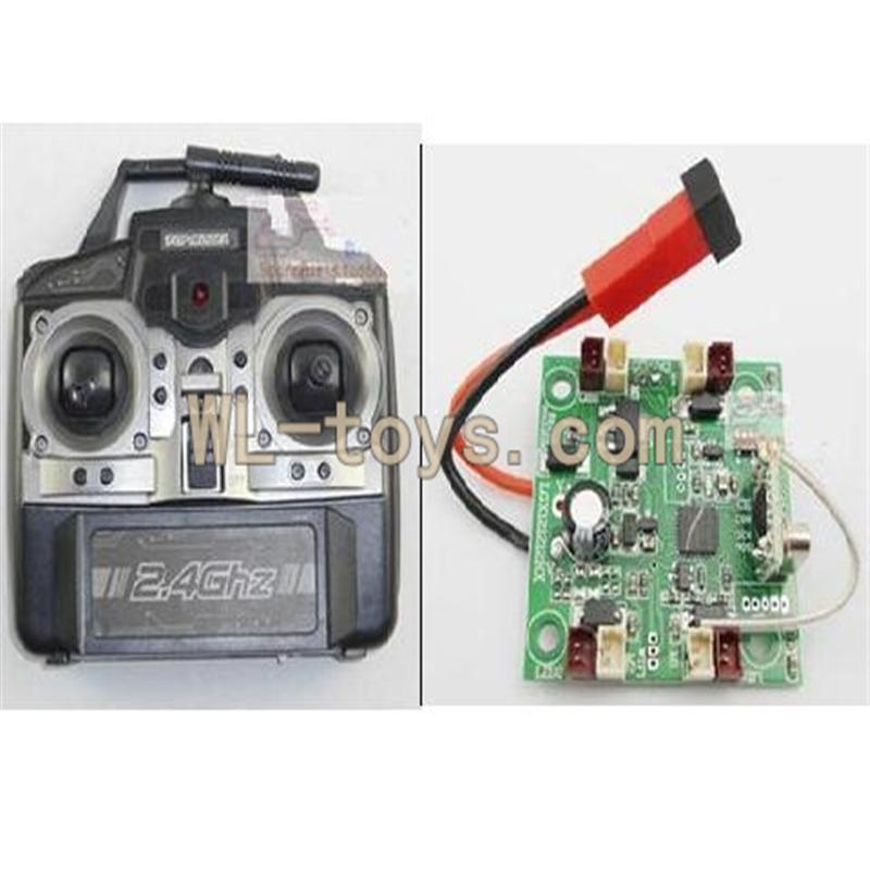 XinXun X30 X30V Quadcopter parts, Xinxun-X30-parts-06 Transmitter & Circuit board
