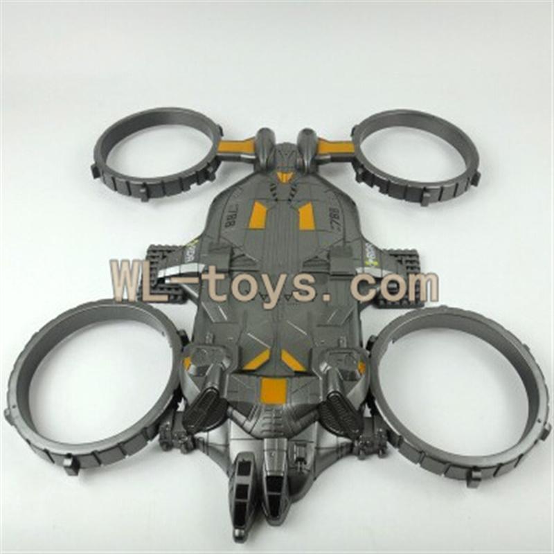 Attop toys YD 712 Quadcopter parts ,YD712 parts-01 Top cover