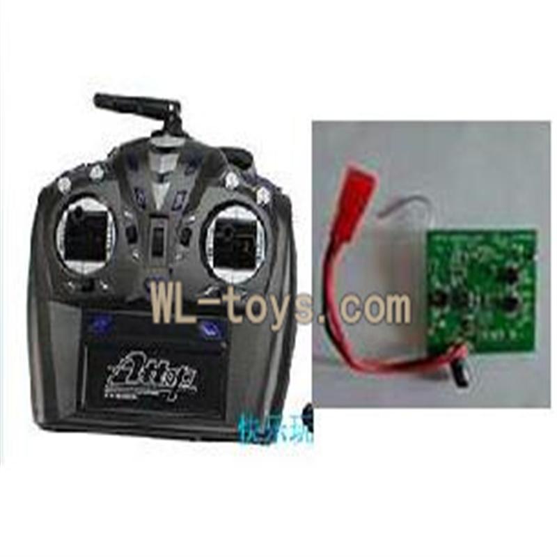Attop toys YD 712 Quadcopter parts ,YD712 parts-25 Transmitter & Circuit board