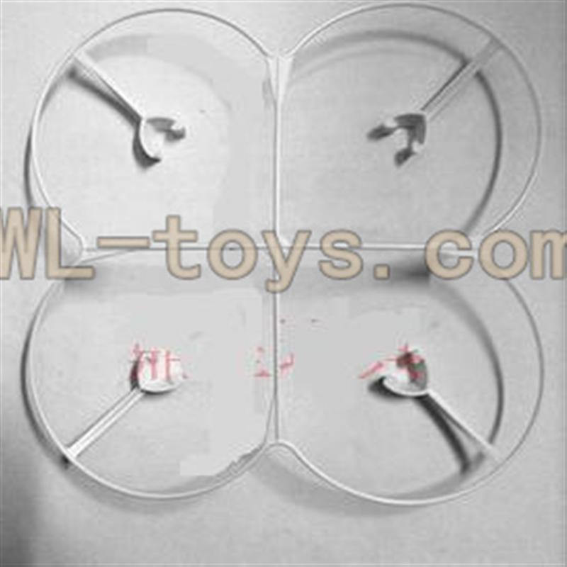 Attop toys YD 928 Quadcopter parts, YD928 Parts-05 Outter protect frame-White