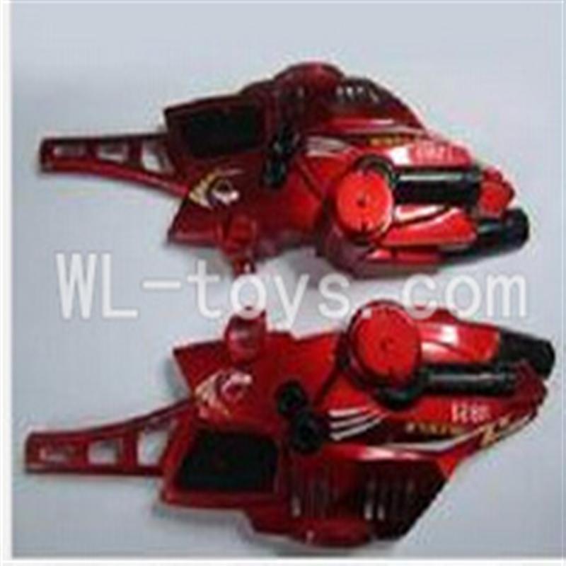 UDI U821 RC helicopter parts-01 Head cover(Red)