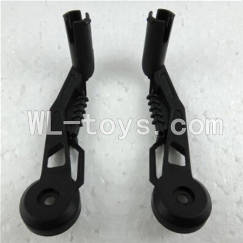 UDI U821 RC helicopter parts-17 Front Wheel bracket (2pcs)