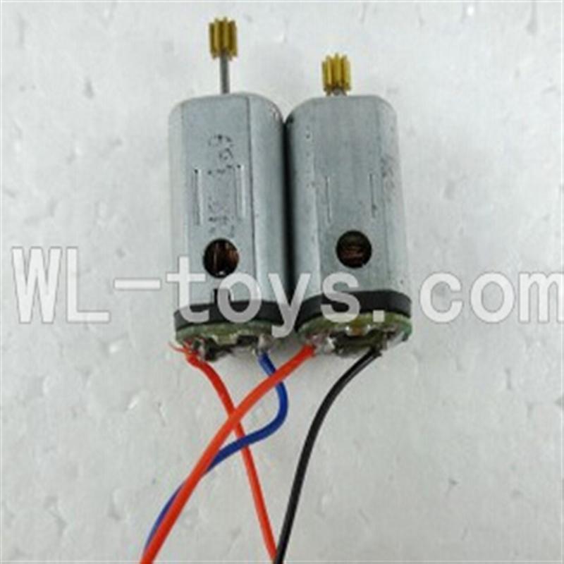 UDI U821 RC helicopter parts-21 Main motor with long shaft and gear & Main motor with short shaft and gear