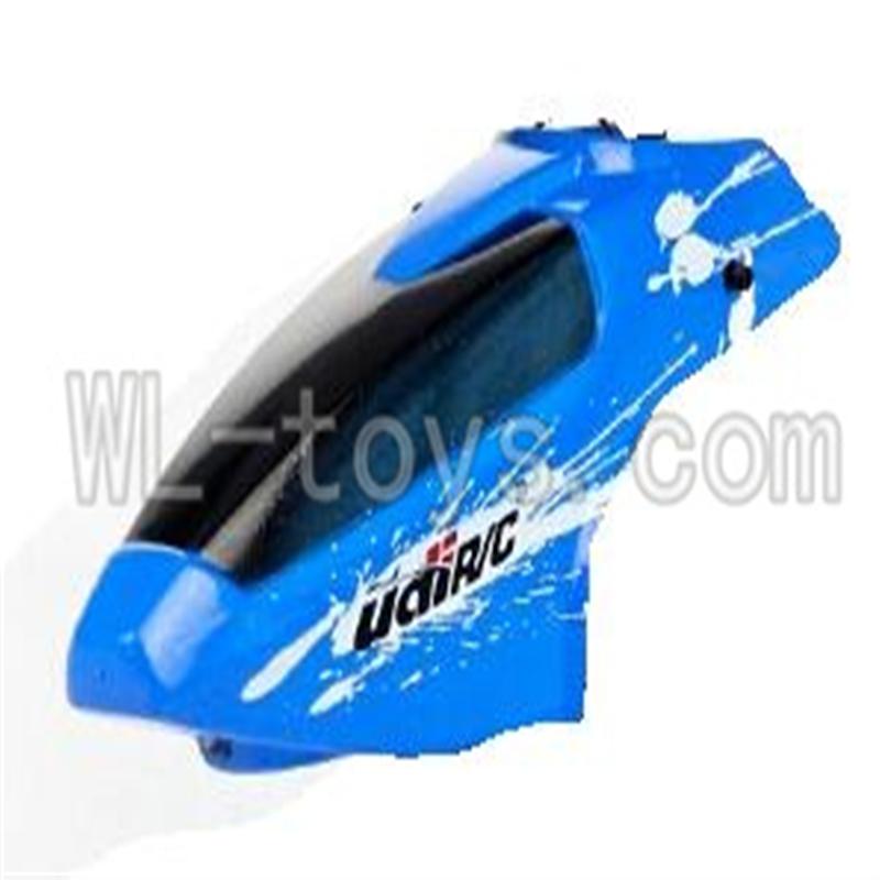 UDI U822 rc helicopter parts-02 Head cover (Blue)