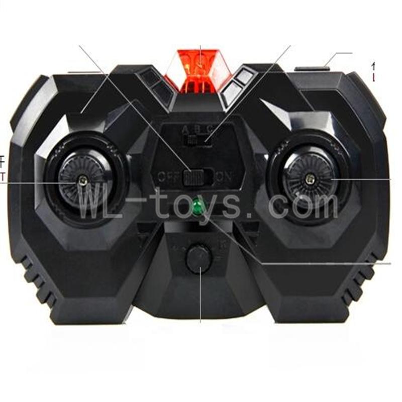 UDI U822 rc helicopter parts-07 Transmitter