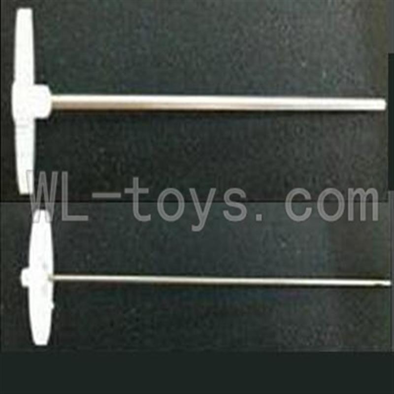 UDI U822 rc helicopter parts-21 Upper main gear with hollow pipe & Lower main gear with inner shaft