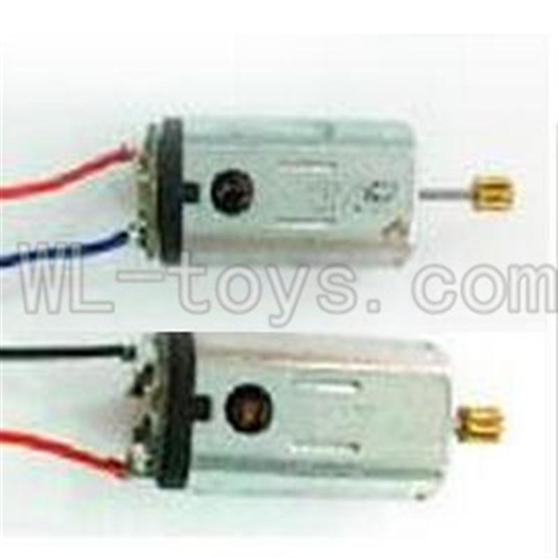 UDI U822 rc helicopter parts-26 Main motor with long shaft and gear & Main motor with short shaft and gear
