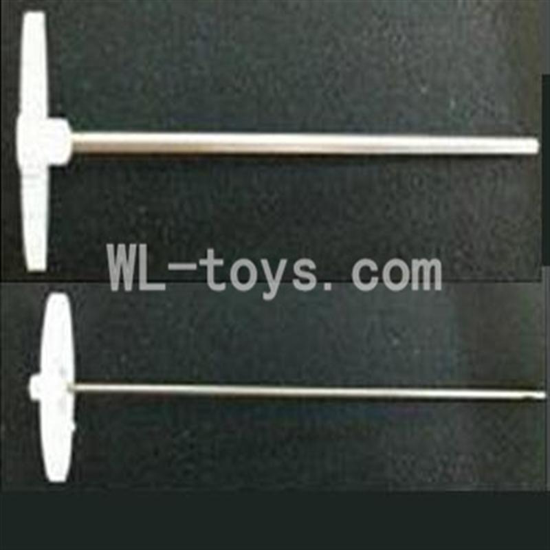 UDI U823 RC helicopter parts-21 Upper main gear with hollow pipe & Lower main gear with inner shaft