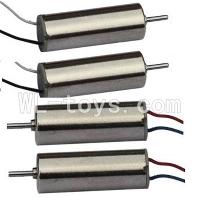 UDI U830 RC Quadcopter parts-14 Main motor with black and white wire(2pcs) & Main motor with red and blue wire(2pcs)