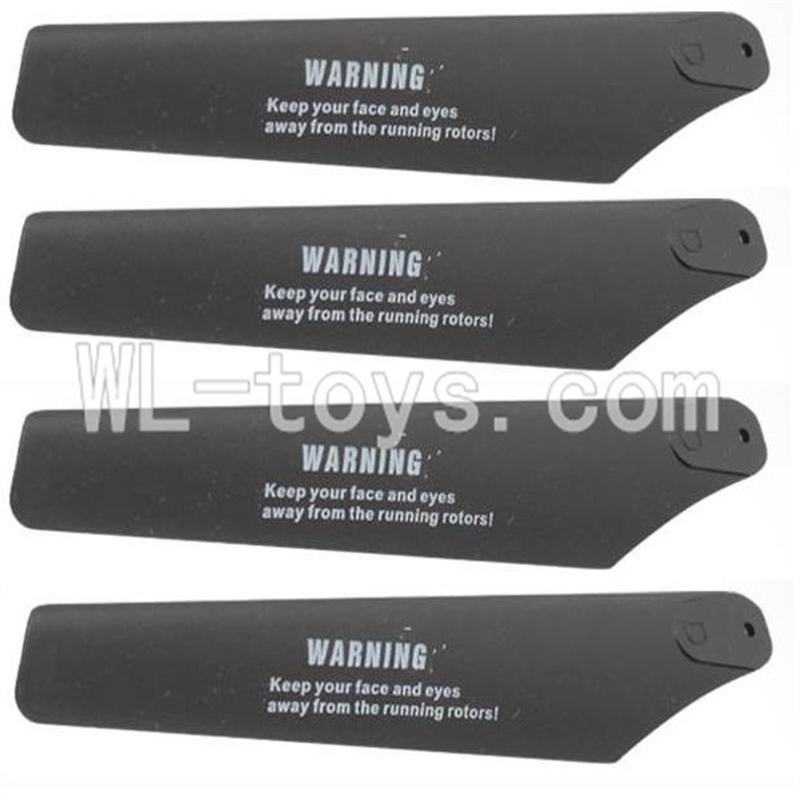 UDI U17 rc helicopter parts-04 Upper main blades(4pcs)