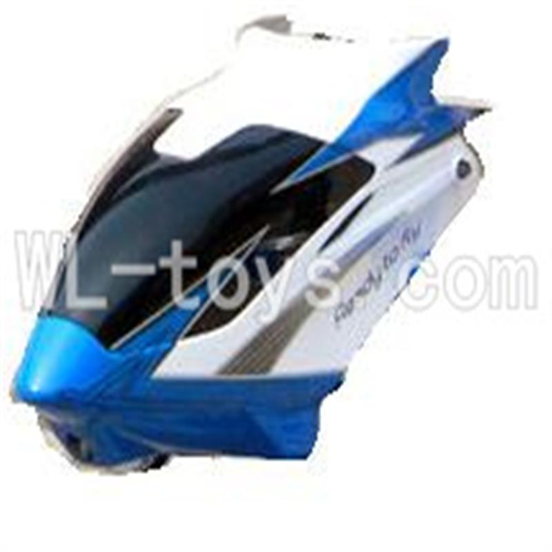 UDI U25 rc helicopter parts-02 Head cover(Blue)
