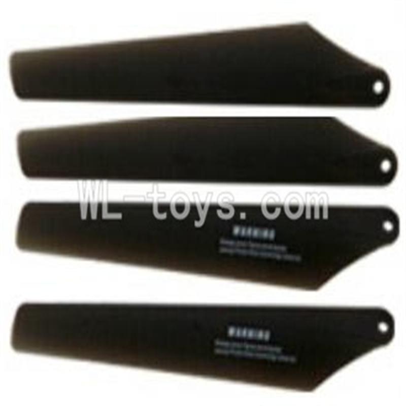 UDI U25 rc helicopter parts-03 Upper Main blades(2pcs) & Lower main blades(2pcs)