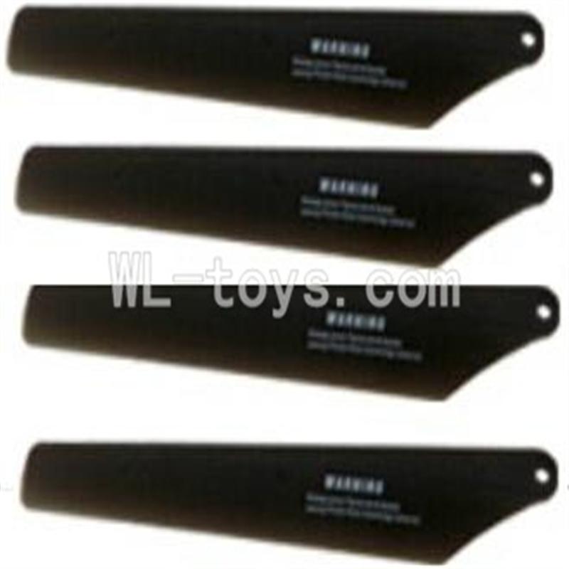 UDI U25 rc helicopter parts-05 Upper Main blades(4pcs)