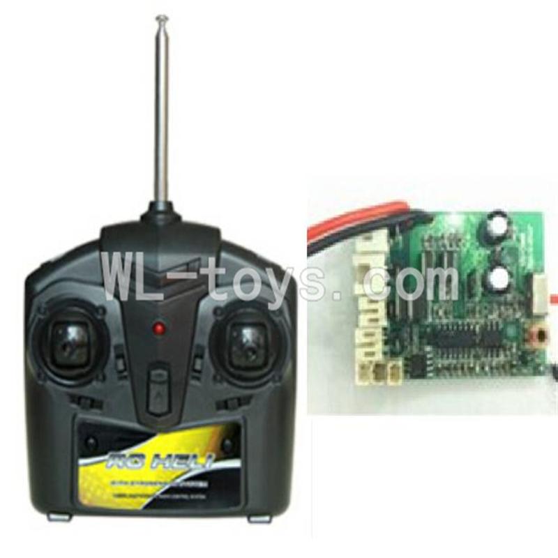 UDI U25 rc helicopter parts-06 Transmitter & Circuit board