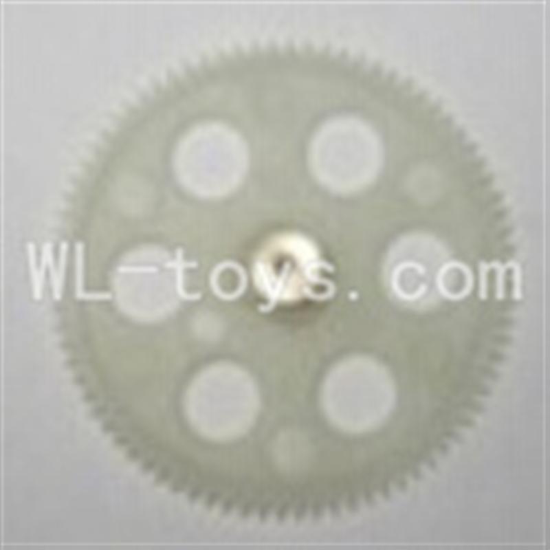 UDI U25 rc helicopter parts-18 Lower main gear with copper sleeve