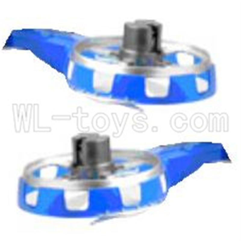 UDI U25 rc helicopter parts-32 Left and right side frame(Not include the side motor)-Blue