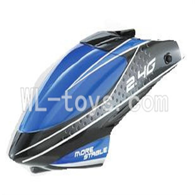 UDI U820 rc helicopter parts-02 Head cover(Blue)