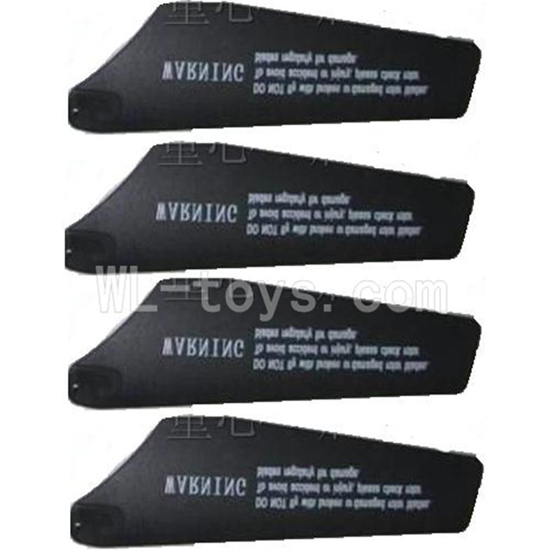 UDI U820 rc helicopter parts-04 Upper main blades(4pcs)