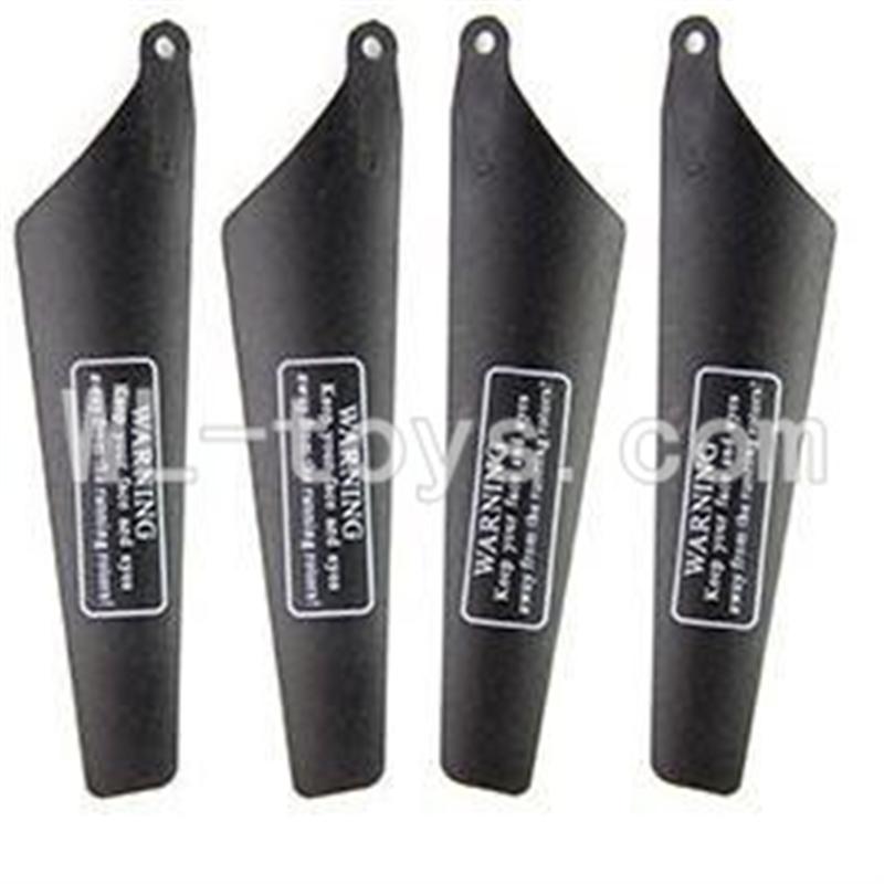 UDI U825 rc helicopter parts-03 Upper main blades(2pcs) & Lower main blades(2pcs)