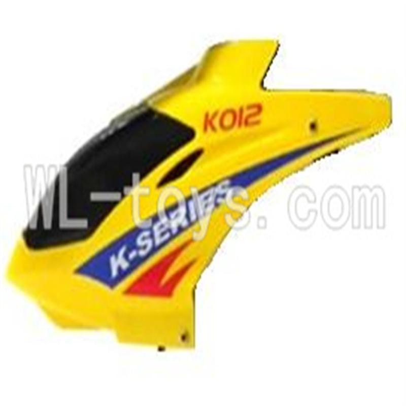 Koome K012 RC helicopter parts ,Koome model K-012 parts-03 Head cover(Yellow)