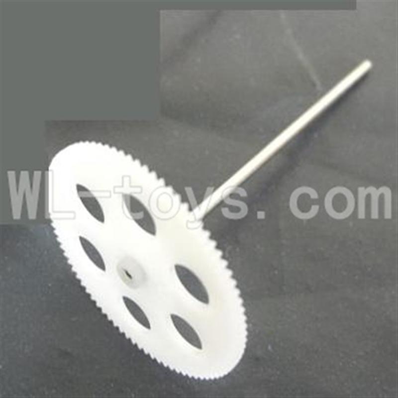 Koome model K026 RC helicopter parts, K-026 parts-07 Upper main gear with hollow pipe