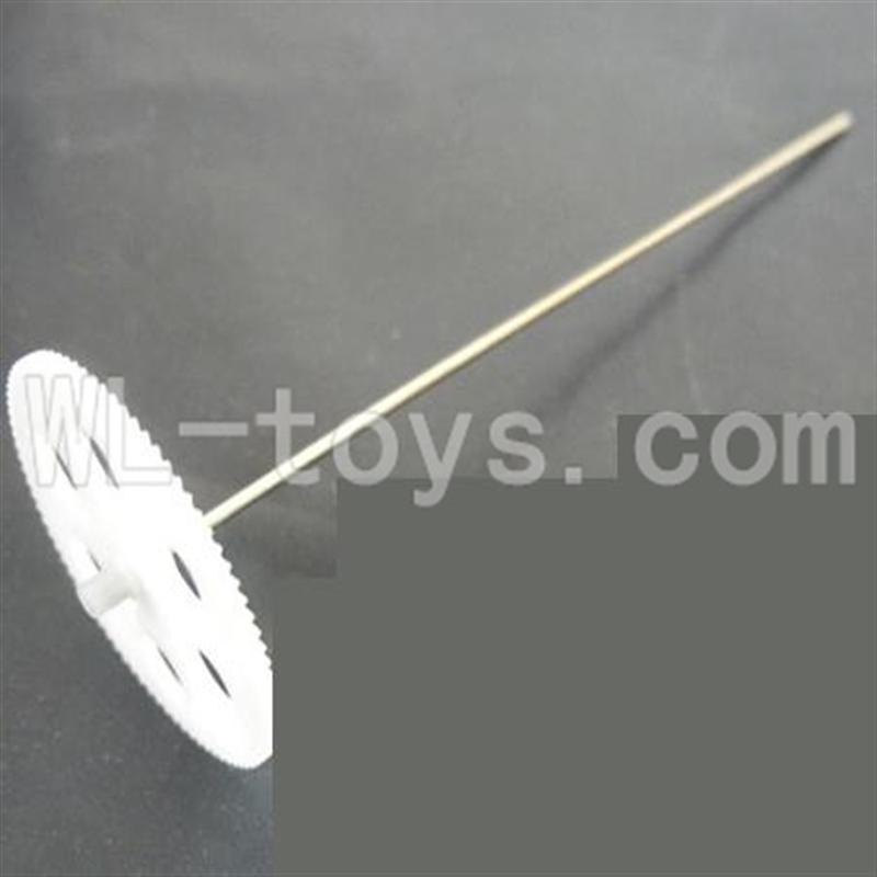 Koome model K026 RC helicopter parts, K-026 parts-08 Lower main gear with inner shaft