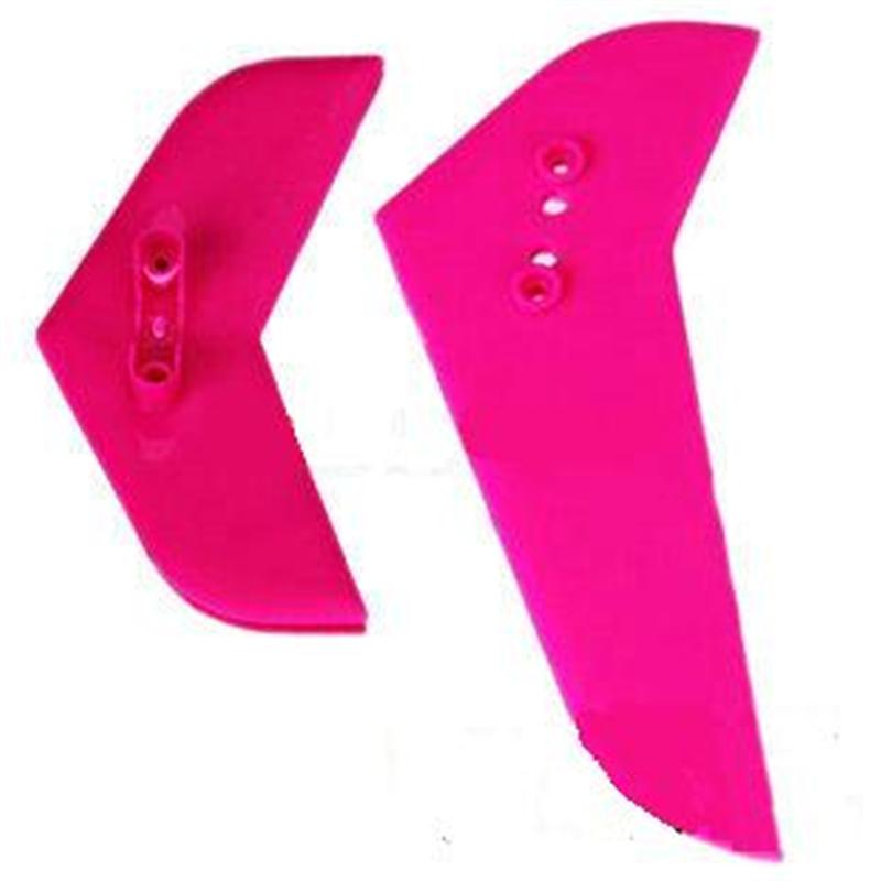 MJX T40C T640C RC helicopter parts-37 Horizontal and verticall wing-Pink