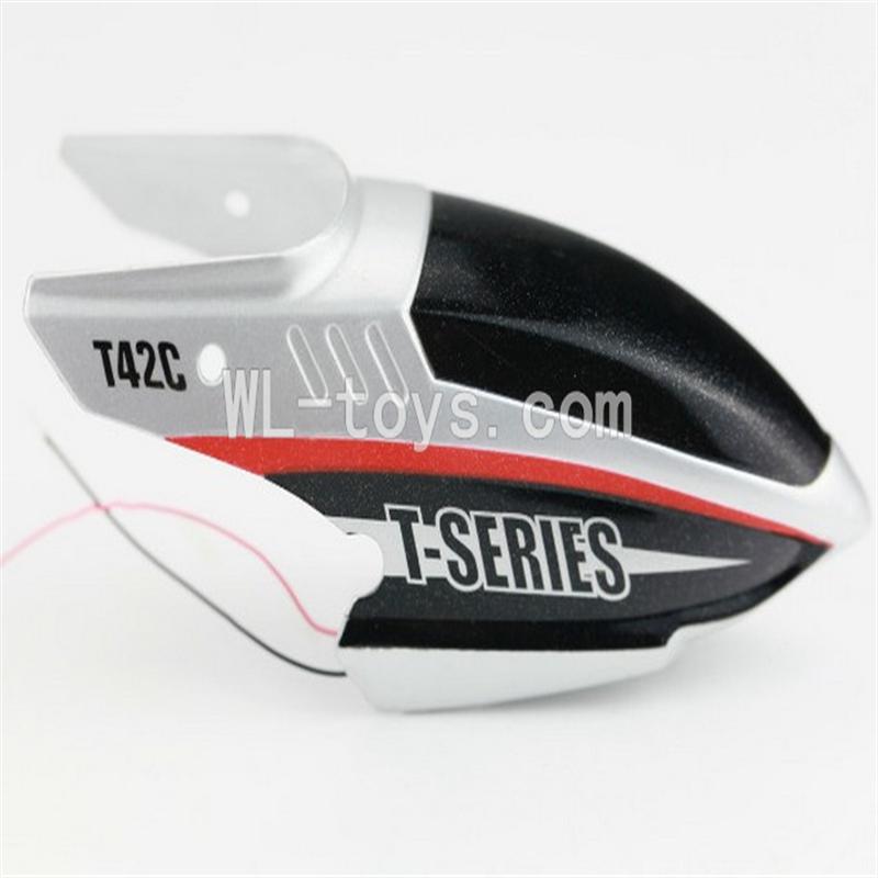 MJX T42C T642C RC helicopter parts-02 Head cover(white)