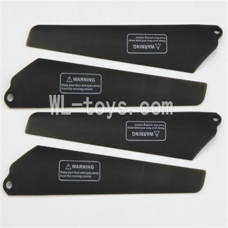 MJX T42C T642C RC helicopter parts-04 Upper main blades(4pcs-4A)